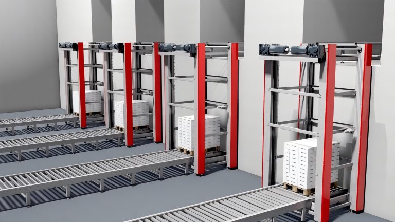 Heavy-duty Pallet Vertical Conveyor