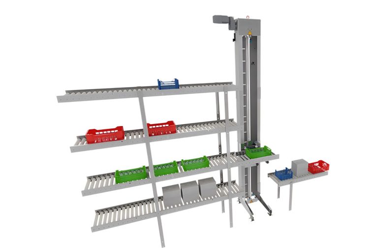 High-Speed Single-Column Vertical Reciprocating Conveyor