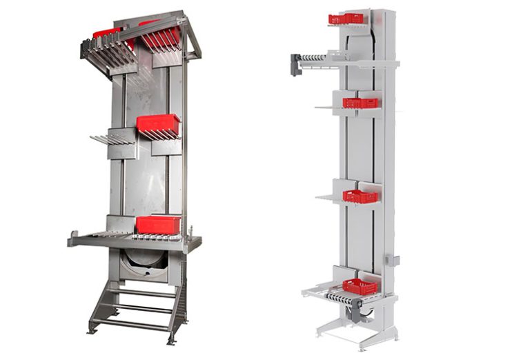 Stainless Steel Circulating Vertical Conveyor