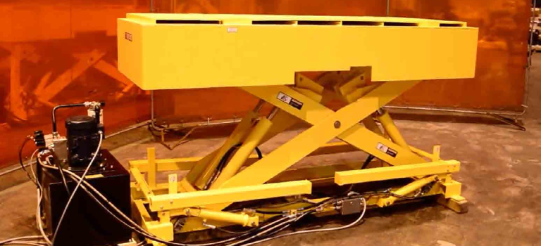 Separate Rail System Scissor Lift
